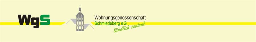 WgS - Wohnungsgenossenschaft Schmiedeberg e.G. ländlich zentral